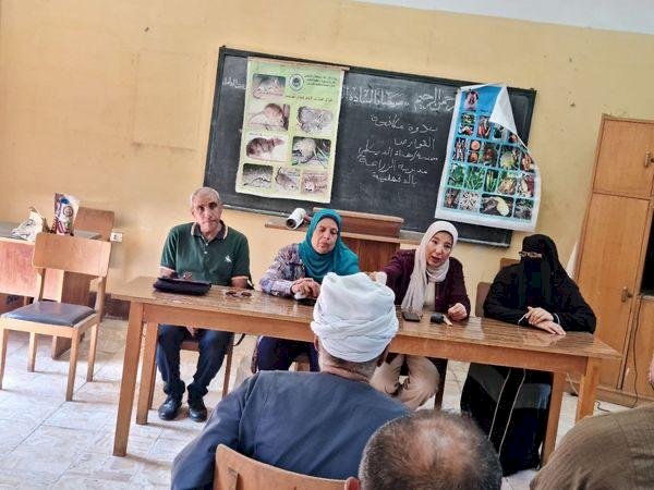 الزراعة تتابع المحاصيل الاستراتيجيةوتكافح الافات والقوارض بتوشكي وشرق العوينات