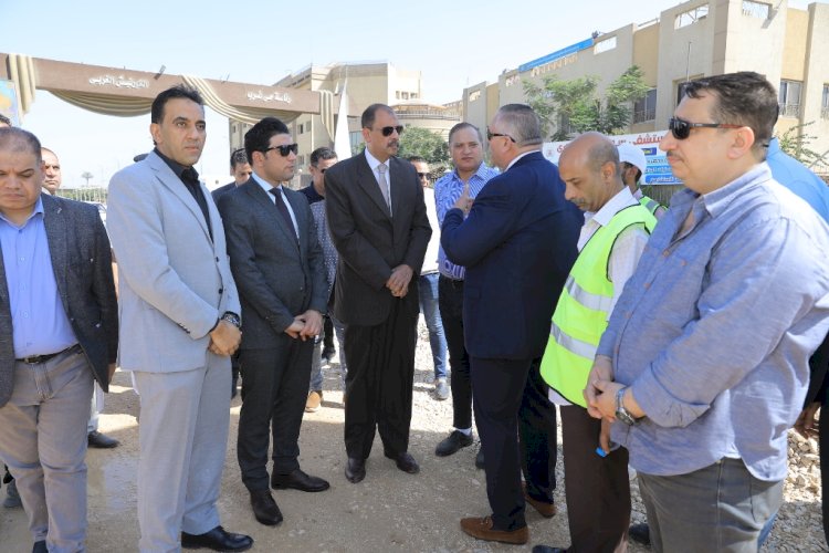 "سراج"يتابع العمل بالكورنيش الشرقي والغربي