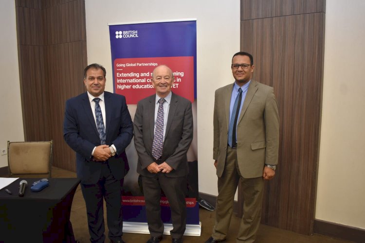 رئيس جامعة جنوب الوادي يشارك فى ورشة عمل عن  التدويل  بالمجلس الثقافى البريطانى