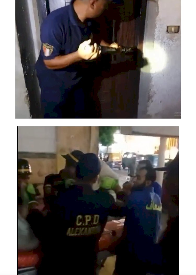 الانقاذ البري بالحماية المدنية ينقذ حياة مريضة بنقلها للمستشفي بالاسكندرية