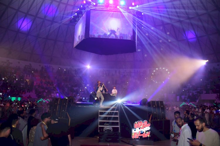 الجراند طوطو ونوردو وكحلة بأجواء مبهجة في مهرجان صيف بنغازي بحفل شبابي (صور)