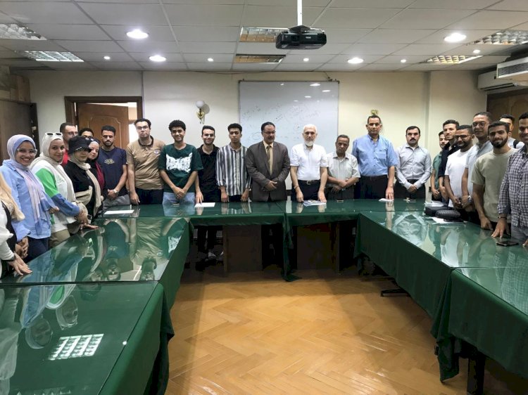 معهد بحوث الاقتصاد الزراعي..يختتم دورة تدريبية لطلاب كلية الزراعة بمشتهر