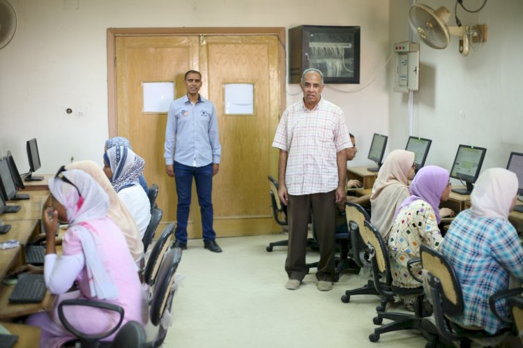 مركز التحول الرقمي بجامعة جنوب الوادي يجرى اختبارات لـ 109 باحثًا