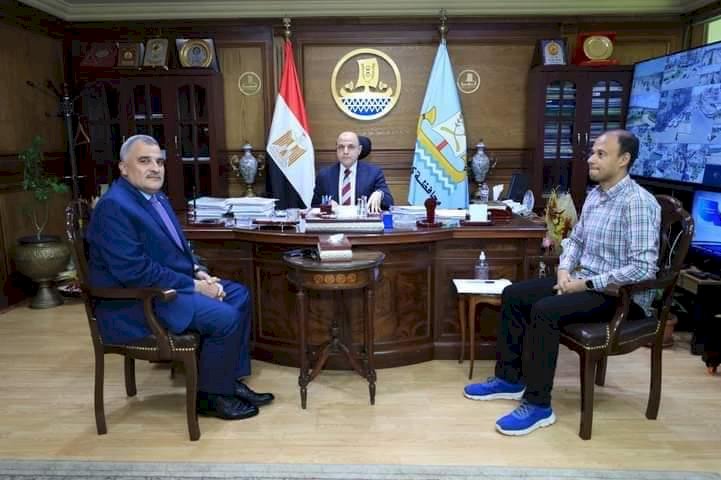 اللواء فرحات يلتقي محافظ كفر الشيخ لبحث سبل التعاون