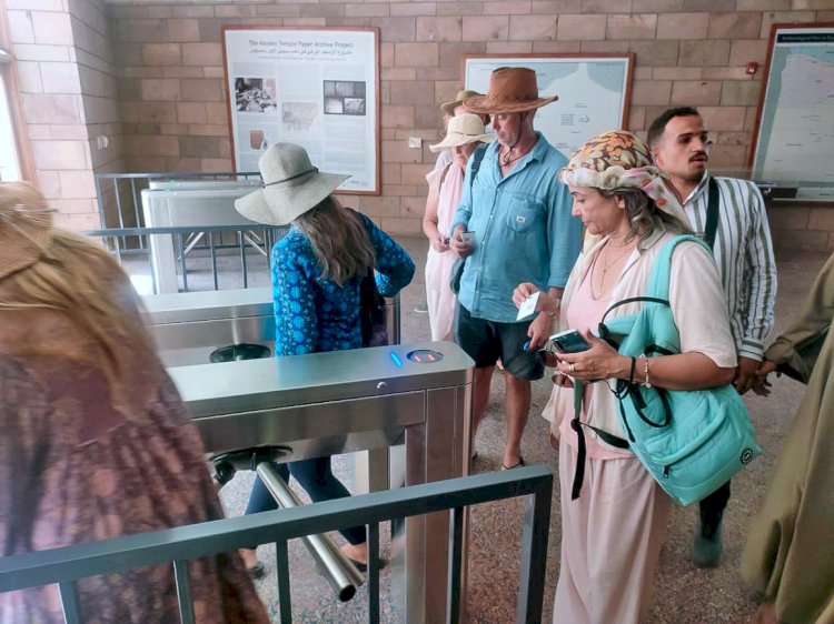 اثار سوهاج تعلن بدء العمل بالمنظونة الالكترونية لتذاكر دخول المناطق الاثرية