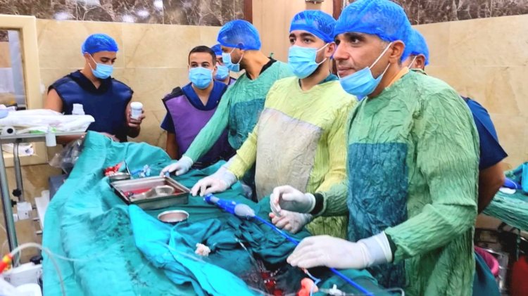 إنجاز طبي نوعي و فريد لأول مرة في محافظة سوهاج بمركز النور لقسطرة و جراحات القلب