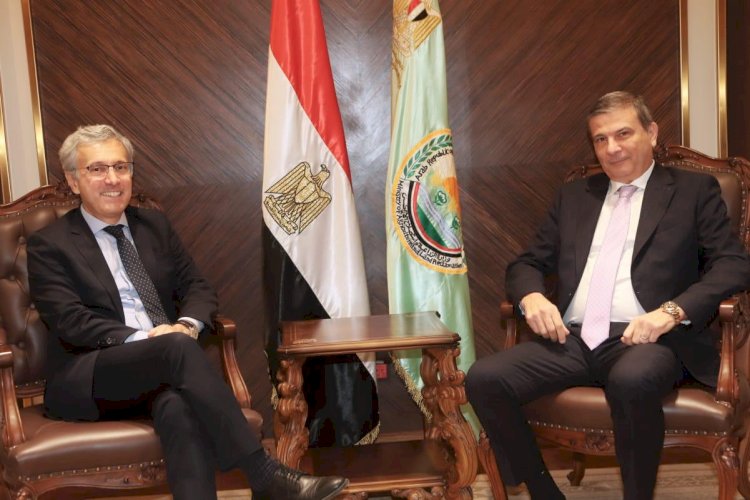 فاروق والسفير البرازيلي يبحثان النهوض بالتعاون الزراعي