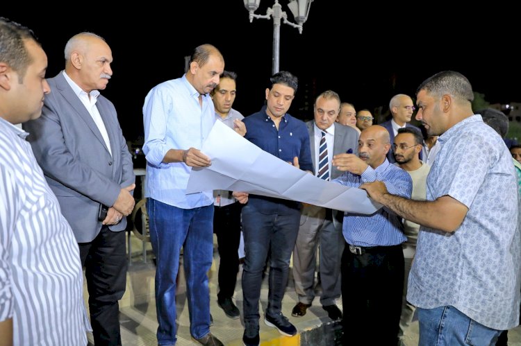 "سراج"يتفقد توسعة الكورنيش الغربي