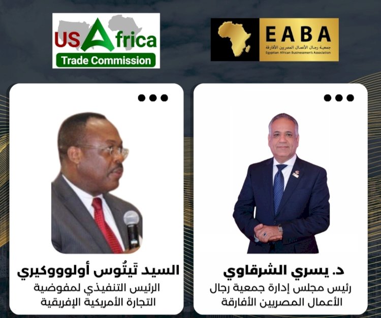 رجال الاعمال المصريين الافارقة تتعاون مع مفوضية التجارة الامريكية الافريقية