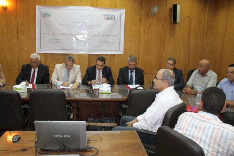 الزراعة واكساد ينظمان ورشة عمل حول زراعة اصناف القمح تحت ظروف الاراضي المحلية