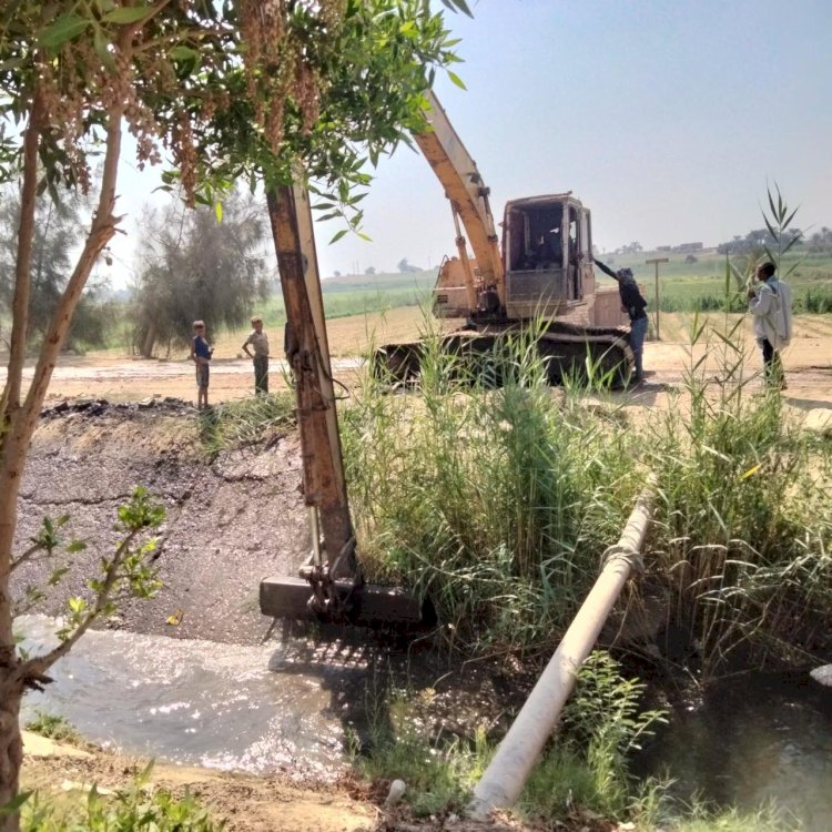 "استصلاح الاراضي" منع التعدي علي الاراضي وخطة لتطهير المراوي والمساقي