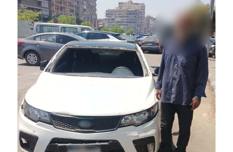 القبض علي قائد السيارةالتي قتلت مواطن وهربت بالنزهة