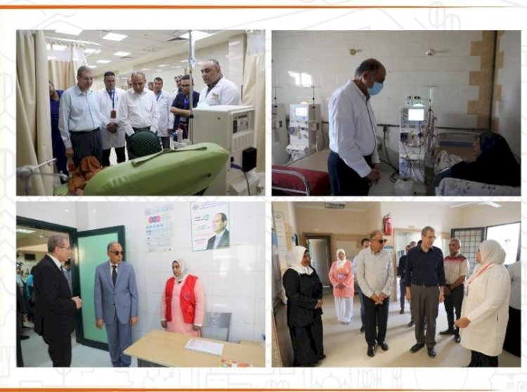 محافظ المنيا: تقديم الخدمات العلاجية لـ 17 ألف مواطن على نفقة الدولة يوليو الماضي