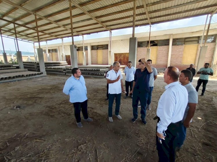 الزراعة تتابع تطهير المساقي والمراوي بكفر الشيخ