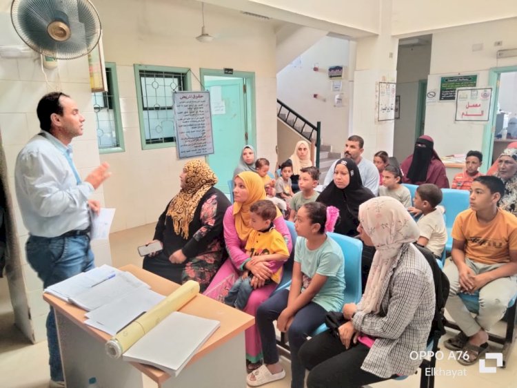 صحة كفر الشيخ: فحص ٩١٩ مواطن  وإحالة ١٠ مريض لأقرب مستشفى لاستكمال الفحوصات الطبية