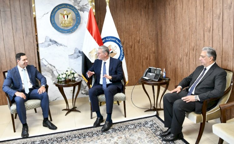 بدوي يستقبل رئيس شركة فنترسال ديا الالمانية للشرق الاوسط وشمال افريقيا