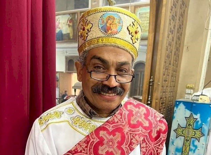الأنبا بضابا ينعم بالدياكونية علي ابن فرشوط  كريم شحات