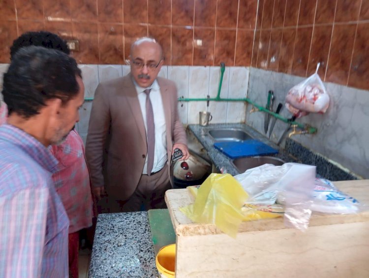 ضبط 14 مخالفة تموينية خلال حملة تفتيشية على الأسواق بمركز مطاى