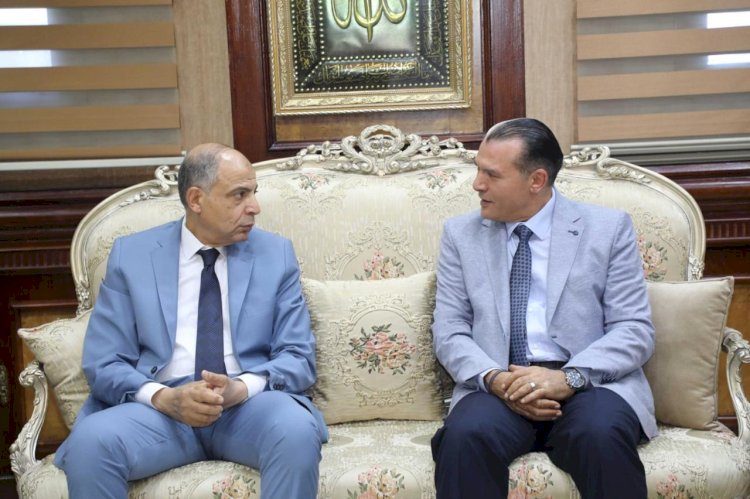 كدواني يستقبل الهلباوي لمناقشة تقدم مشروعات برنامج التنمية المحلية بالصعيد في المنيا