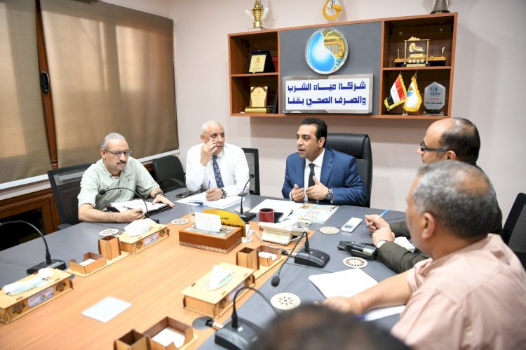 نائب محافظ قنا يناقش خطة دعم كميات المياة في المناطق المرتفعة وتحسين جودتها