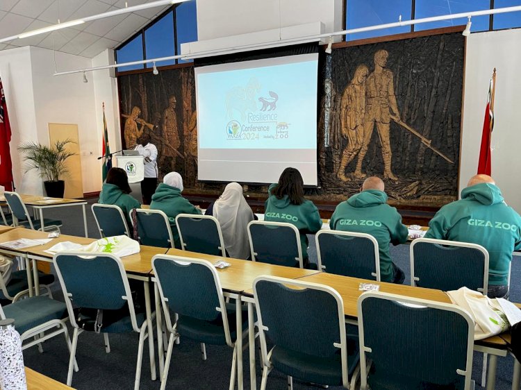 الاستشاري العالمي لتطوير حديقة الحيوان بالجيزة يستعرض رؤية تطويرها بجوهانسبرج