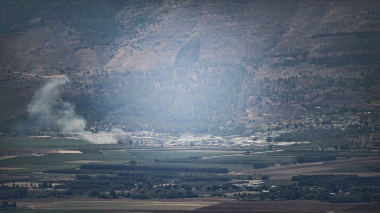 ثلاث رشقات صاروخية من جنوب لبنان علي مواقع بالجليل الأعلي في إسرائيل