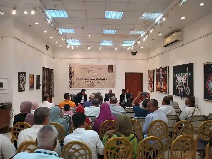 بالصور شهادة للشاعر مصطفى معاذ عن نجاح  مؤتمر إقليم وسط الصعيد الثقافي في اسيوط