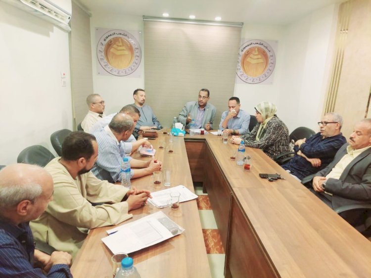 أمانة العمال بحزب الشعب الجمهوري بقنا تعقد اجتماعها التنظيمى الأول