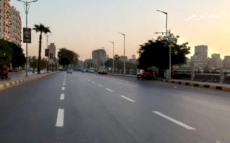 غلق كلي لمسطح شارع التسعين لتجديد واحلال خطوط المياه