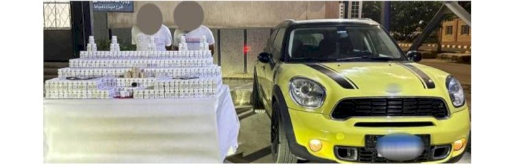 ضبط عنصرين اجراميين وبحوزتهما مخدرات قيمتها اكثر من ٦ مليون جنيه