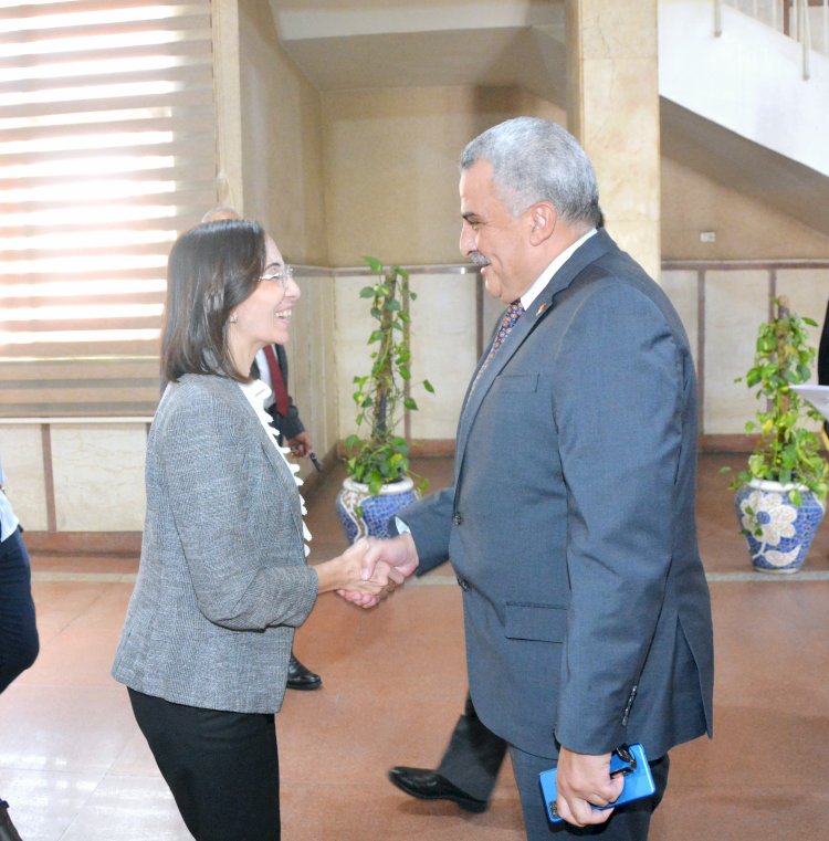 فرحات يلتقي محافظ البحيرة لبحث التعاون المشترك