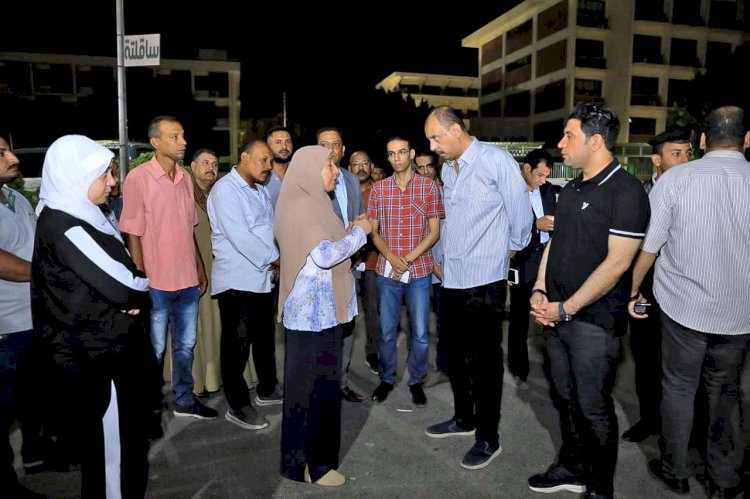 سراج يتفقد عدد من الشوارع للوقوف علي مستوي النظافة ورفع الاشغالات بسوهاج