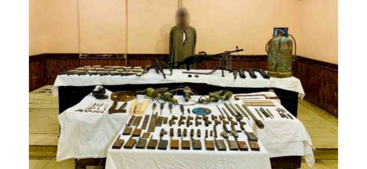 ضبط عاطل لادارته ورشة لتصنيع الاسلحة بأسيوط