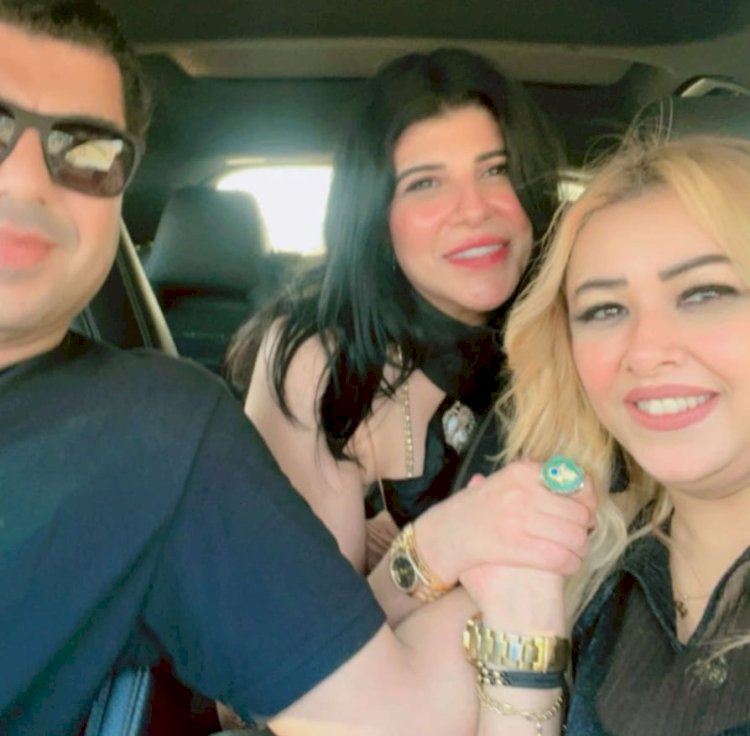 زوجة سعد الصغير برلتني عامر لمنتقديه: «حسبي الله ونعم الوكيل»