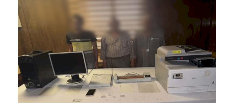 القبض علي ثلاثة متهمين لقيامهم بتزوير المحررات الرسمية بالقاهرة