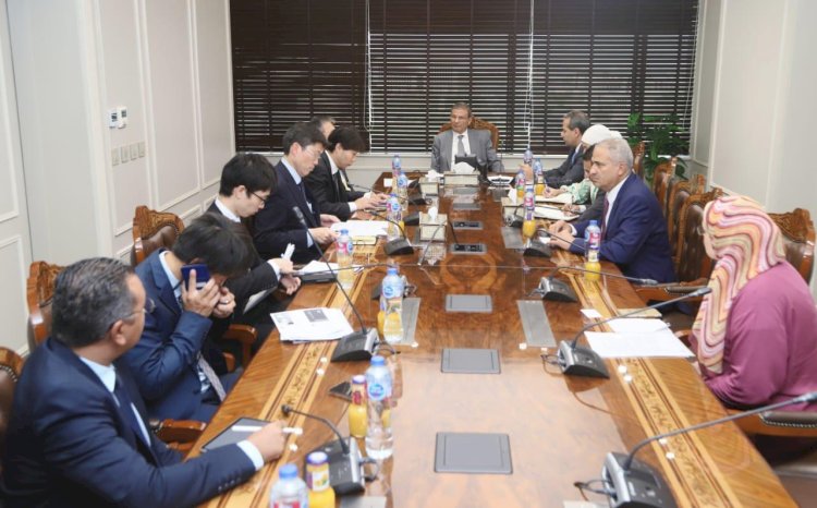 فاروق يبحث مع السفير الياباني تكنولوجيا الزراعات الحديثة