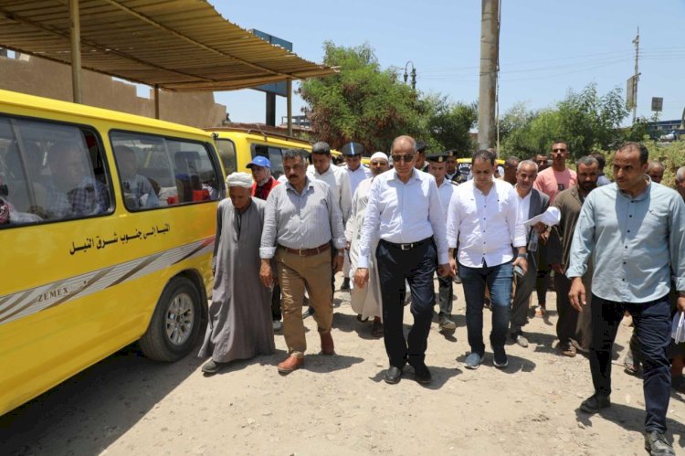 محافظ المنيا: فتح باب ترخيص 160 سيارة ميكروباص سرفيس بمركزى بنى مزار وأبوقرقاص