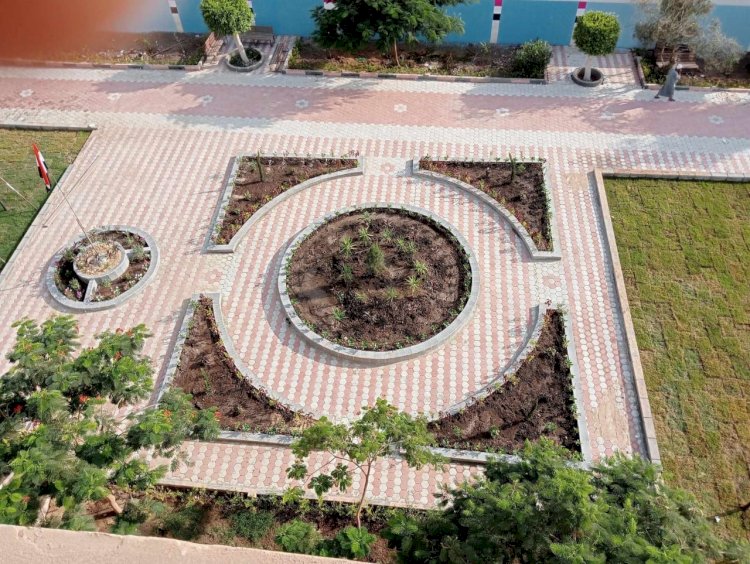 بالصور ..بمجهودات أهالى قرية بشلا إعادة تأهيل مدرسة محسن للتعليم الأساسي