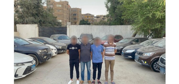 القبض علي اخطر تشكيل عصابي تخصص في بيع السيارات المستأجرة لاخرين باوراق مزورة بالقاهرة