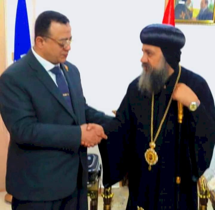 حزب تحيا مصر يزور كنائس محافظة السويس لتعزيز الإنتماء  بين  نسيج الوطن