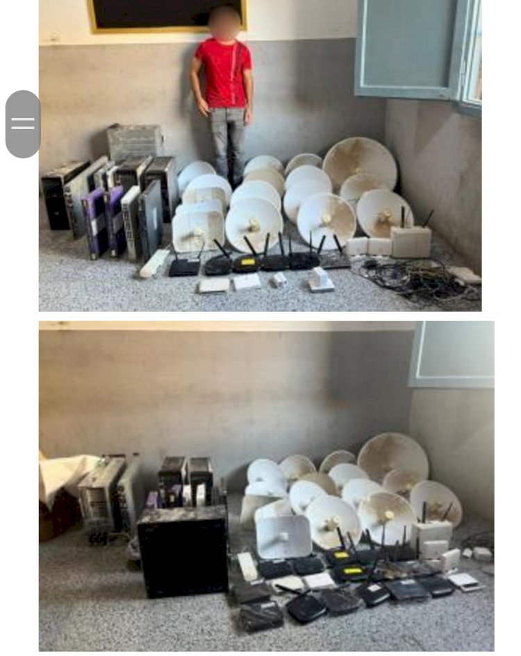 القبض علي مهندس لادارته شبكة لتوزيع الانترنت بدون ترخيص باسيوط