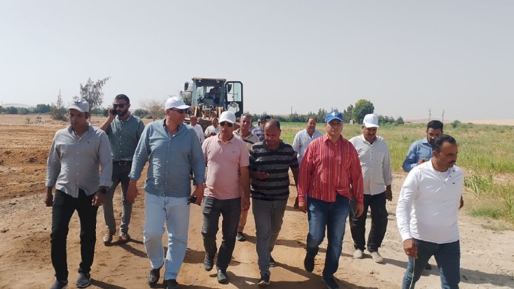 حملة على قرى الطريق الصحراوى الشرقى و الغربى بالمنيا لاسترداد أراضي أملاك الدولة