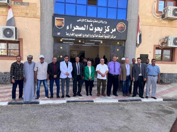 بحوث الصحراء يفتتح دورة تدريبية للاستفادة من المخلفات الزراعية