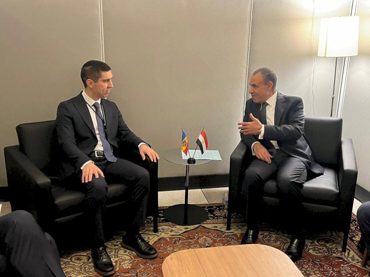 وزير الخارجية يلتقي نظيره المولدوفي في نيويورك