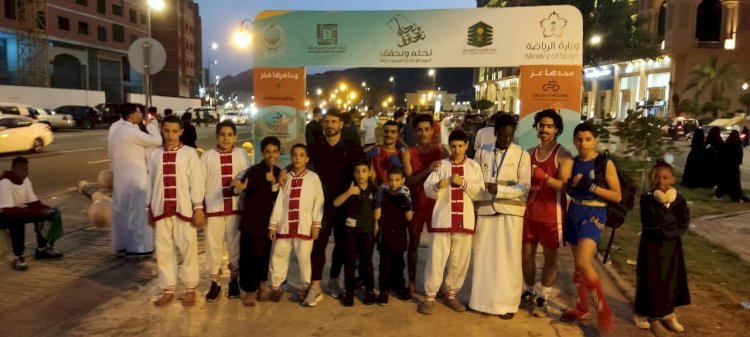 "خلف القناوي" ابن نجع حمادي يشارك في فعاليات اليوم الوطني بالسعودية