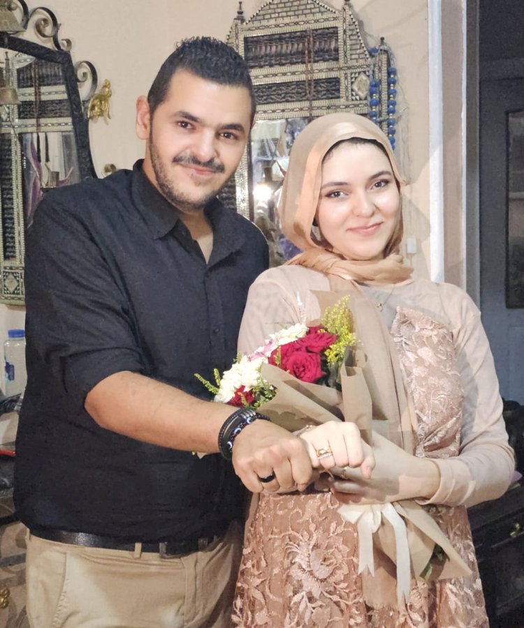 خطوبة الإعلامية إسراء عاطف والمهندس شريف أسامه