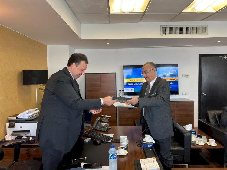 توقيع  أكبر العقود على مدار العلاقة التاريخية بين الجمعية المصرية للتأمين التعاونى والبنك الأهلي المصري