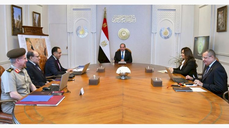 السيسى يوجه بتكثيف العمل لتعزيز الأداء التنموى والسياحى لجنوب سيناء