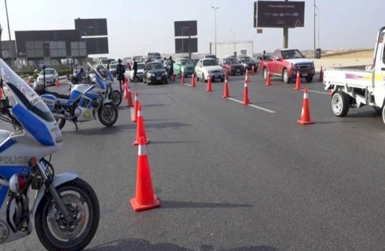 تعرف على التحويلات المرورية بعد غلق محور الميثاق بالاتجاهين