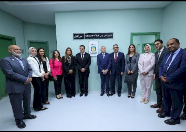 الاهلي المصري يفتتح تطوير مستشفيات حميات العباسية